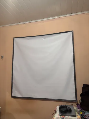 Lona para projetor 140cm x 140cm
