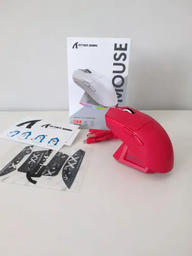 Mouse Attack Shark x11 Vermelho