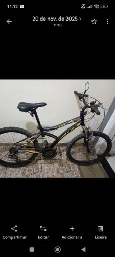 Bicicleta aro 24 em bom estado de uso