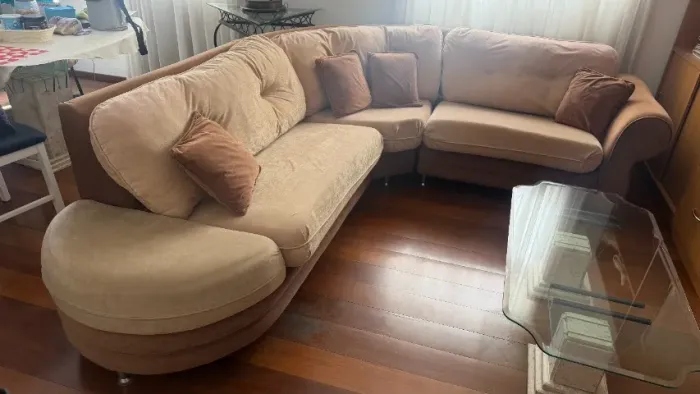 CONJUNTO DE SOFÁ EM "L"