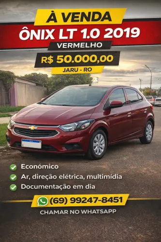 Chevrolet Onix Hatch LT 1.0 8V Flex Mec. 4P 2019
