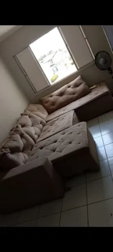 sofá retrátil e reclinável/ACEITO CARTÃO