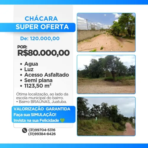 Chácara em oferta - Juatuba/MG