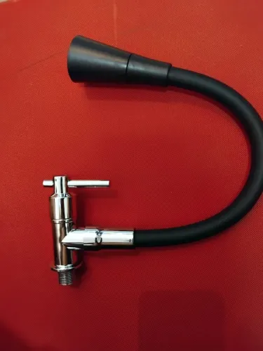 Torneira de PAREDE Flexível para cozinha moderna 2 jatos de volta ABS Silicone inoxidavel