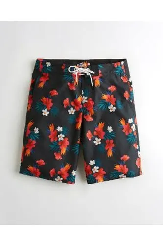Short Tactel floral Hollister Original Novo Importado