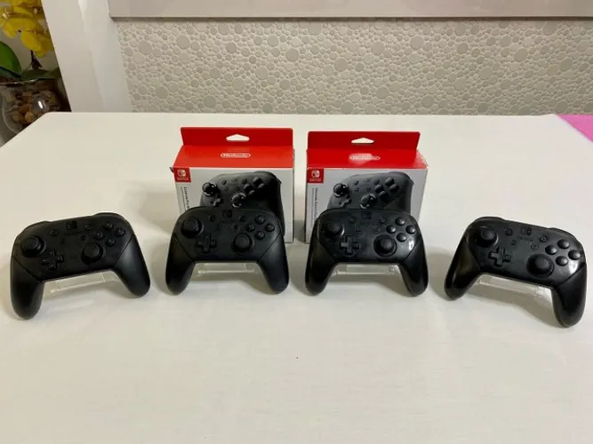 Pro Controles Nintendo Switch Originais Seminovos - FF Store