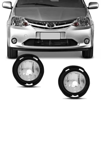 Kit farol de milha Neblina Auxiliar Toyota Etios