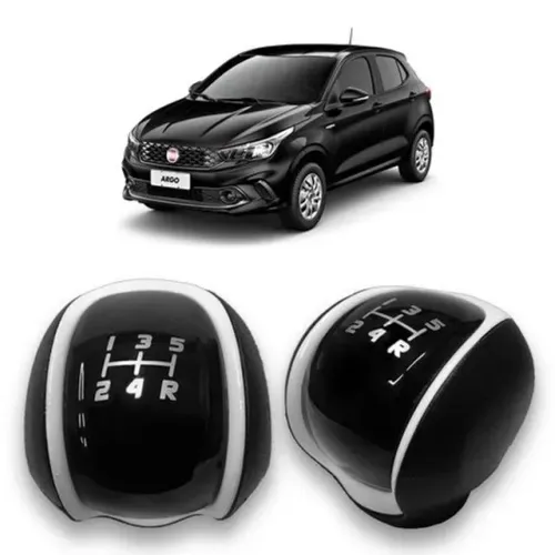 Bola Câmbio Manopla Fiat Argo / Cronos - Modelo Original - Diversas Cores