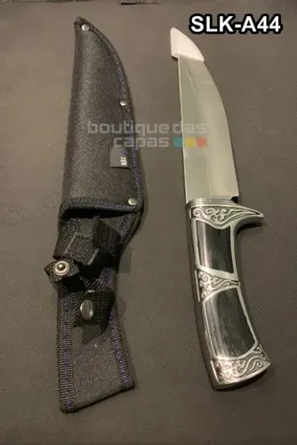 Faca caça e pesca p/ churrasco Luatek SLK-A44 31CM