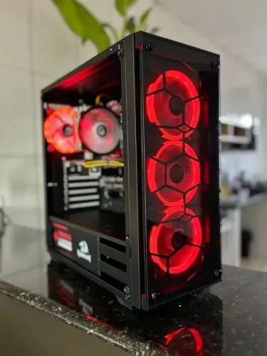 Pc Gamer Novo Intel Core i7 Rx580 1 Ano de Garantia
