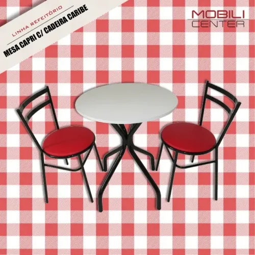 conjunto de mesa com cadeiras para cozinhas, restaurante, lanchonete, hamburgueria etc..