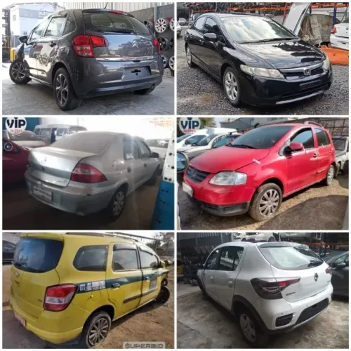 Sucata P/ Retirada de Peças C3 New Civic Prisma Fox Spin Sandero Stepway