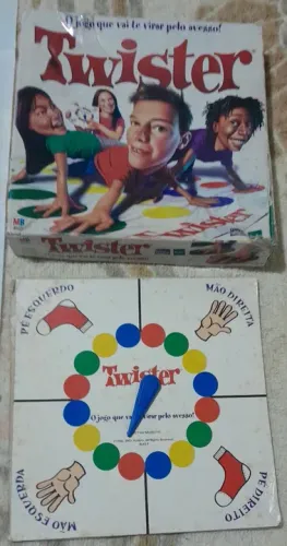Caixa jogo twister