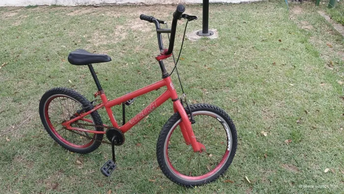 Bicicleta Aro 20 Vermelha
