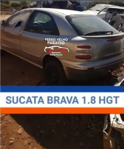 Sucata Fiat Brava 1.8 Hgt 2001/2002