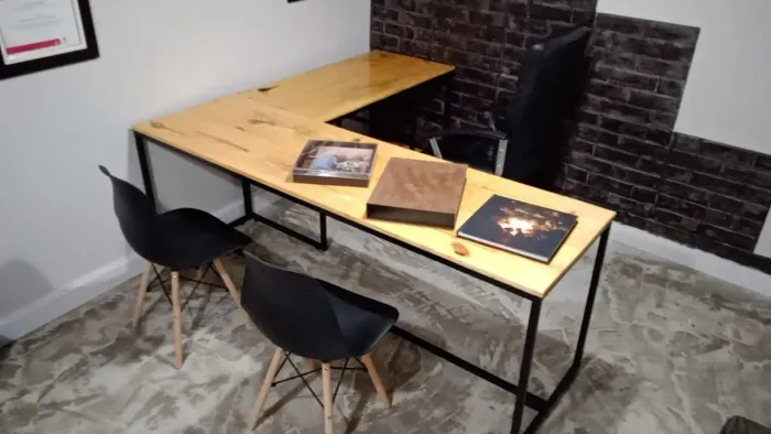 Mesas estilo industrial 