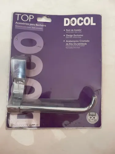 Porta Papel Higiênico Cromado Docol