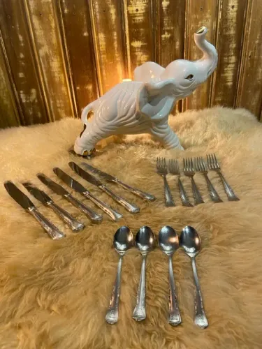 ANTIGO JOGO DE TALHER; CIA VARIG 1ª CLASSE; HERCULES; ANTIGUIDADE