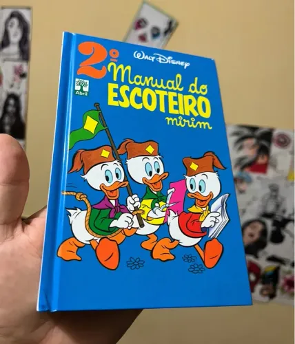 Manual do escoteiro mirim editora abril capa dura