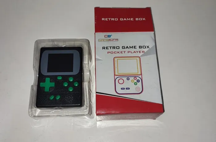 Console Portátil Retro Game Box - Diversos Jogos