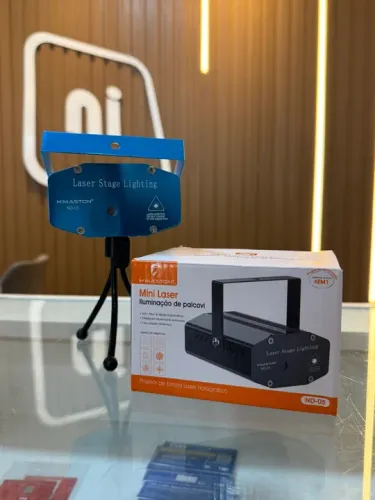 Mini Laser Iluminação de Palco - Crie um Show Incrível!
