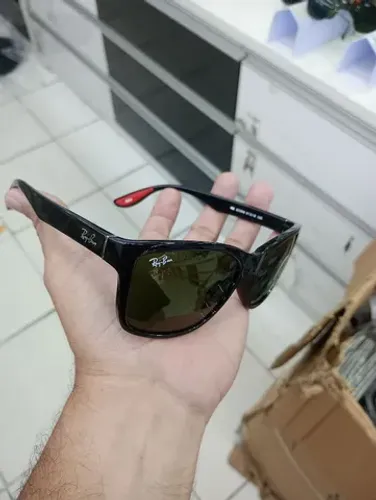 Rayban Escudeira Ferrari lente safira G15 