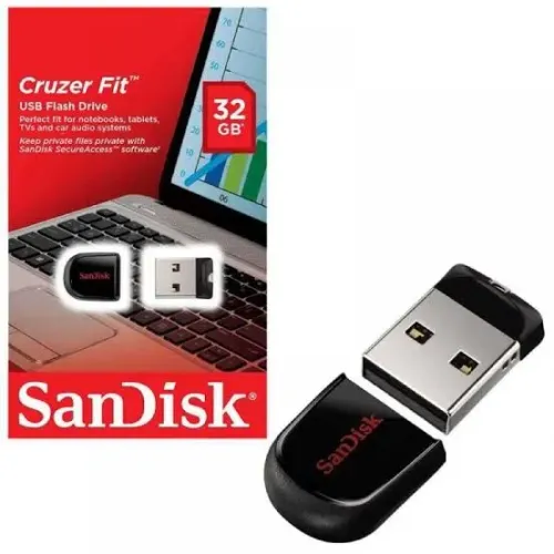 PEN DRIVE DE 32GB SANDISK CRUZER FIT