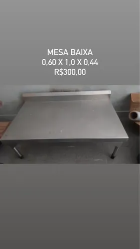 Mesa Baixa Aço