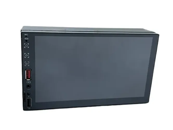 Multimídia Android 7" 2DIN Espelhamento IOS GPS Wifi  Bluetooth Radio AM e FM