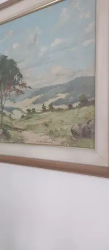 Óleo sobre tela de Nahlowsky