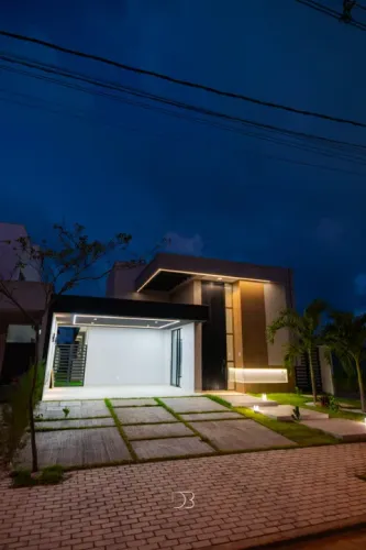 Casa plana espetacular finissimo padrão com piscina na Cidade Alpha