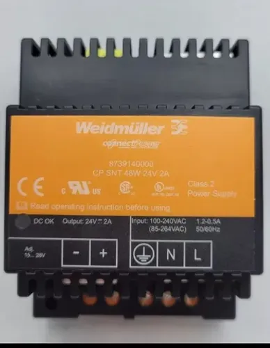 Fonte Weidmuller 48W/24V 2A