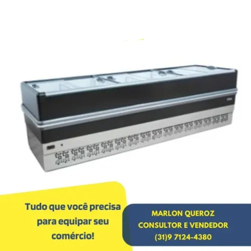 Ilha de Congelados Polar 2M Nova