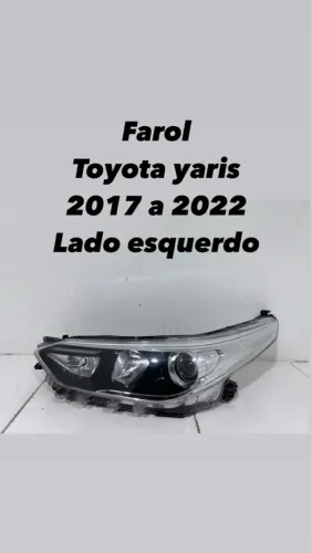 Farol Toyota yaris 2017 18 19 20 21 2022 Le