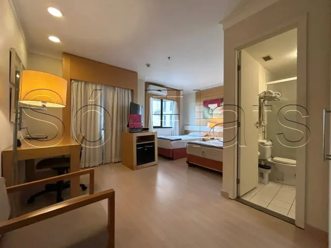 Flat Esuítes Congonhas Hotels, disponível para venda com 25m² 1 dorm, 1 vaga