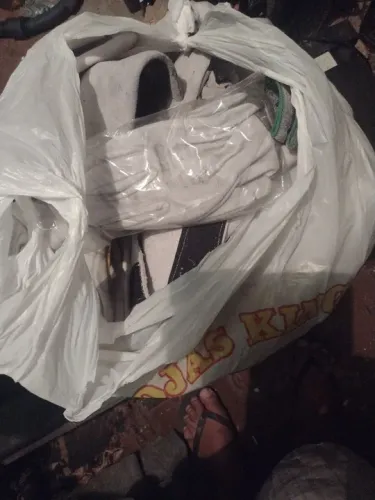 Material de segurança. 