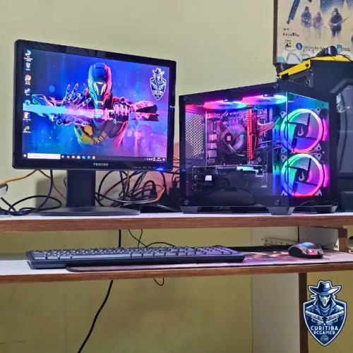 Computador Gamer Intel i7-7700 16GB SSD GTX1050 Ti (COMPLETO)