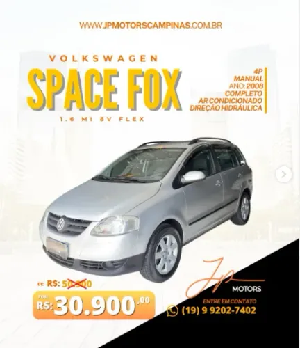 Volkswagen Spacefox 1.6/ 1.6 Trend Total Flex 8V 5P 2008
