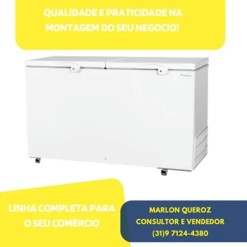 Freezer Horizontal Fricon Dupla Ação 503 Litros Novo