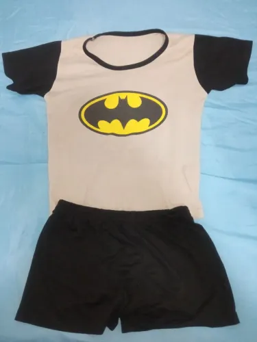 kit pijama batman tamanho 4