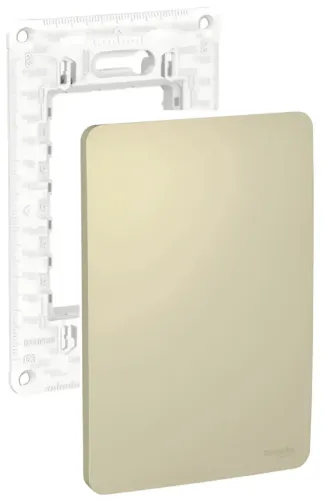 Kit 7 Und Placa Cega 4x2 Cega S * Horizon Gold Orion com suporte