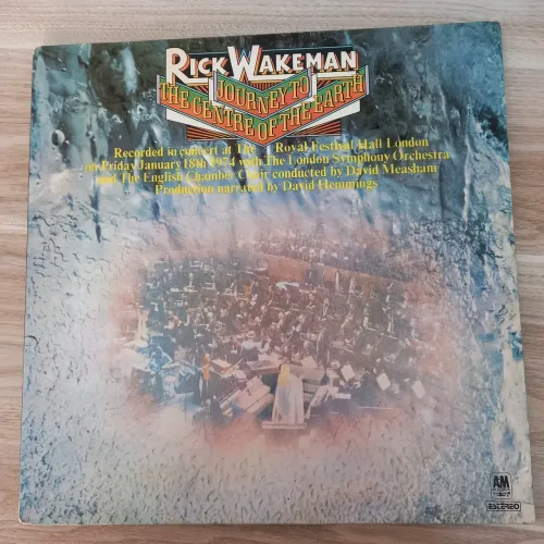 Disco de Vinil - Rick Wakeman - Journey to the Centre of the Earth