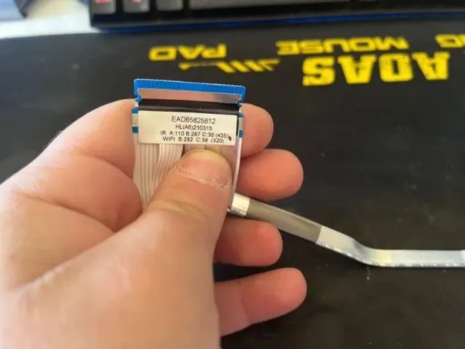 Cabo flat placa Wifi LG OLED C1 55