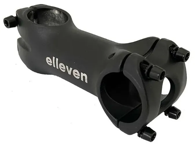 BICICLETA - SPEED - MTB - FIXA - MESA ELLEVEN 31.8 - 90MM - 10° ALUM PRETO ELLEVEN