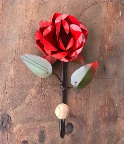 Gancho arte em ferro