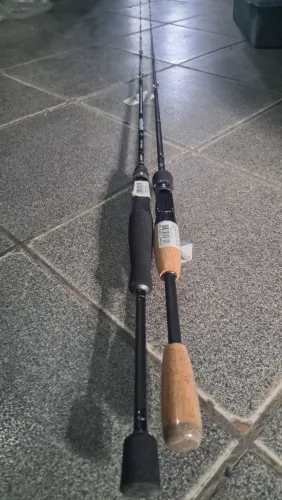 Varas de carretilhas maruri MONTANA 6-12 lbs 1.85  marine Venza 15-30 lbs 1.83 m novas 
