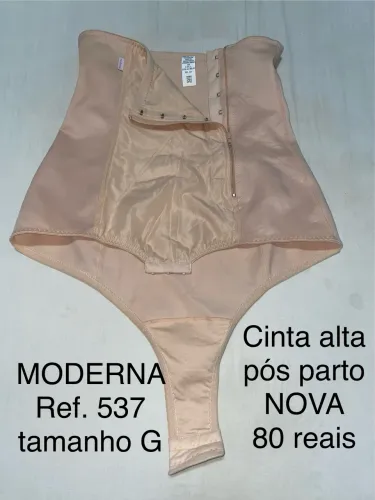 Body e cinta modeladora.