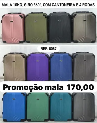Mala de viagem 10kg - Promoção R$170,00