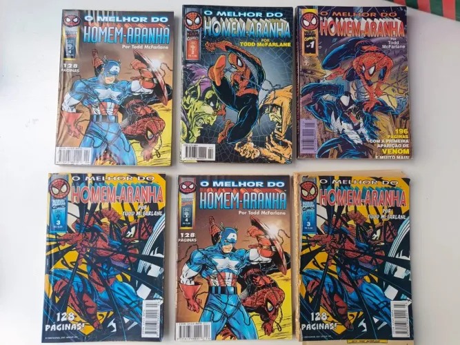 Revistas em Quadrinhos o Melhor do Homem Aranha Todd McFarlane