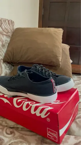 Tênis Coca-Cola Preto - Novo